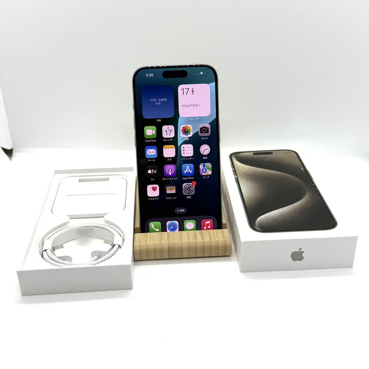 iPhone 15 Pro 128GB SIM�t���[ [�i�`�������`�^�j�E��]