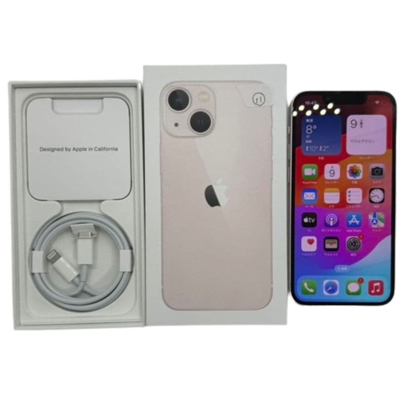 中古品・Cランク] iPhone 13 mini 256GB ピンク SIMフリー 本体