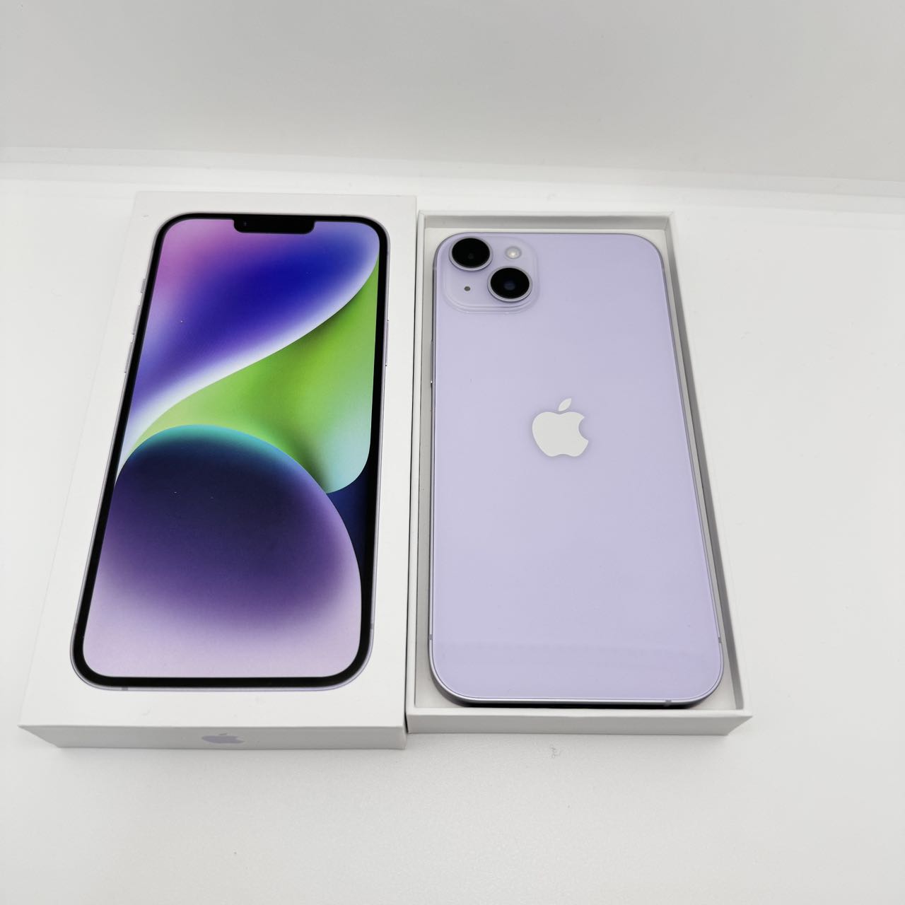 美品　iPhone 14 Plus パープル 128 GB SIMフリー 未開封品】アップル iPhone14 Plus 128GB