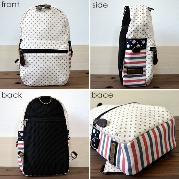 シルエットがくずれにくいように全体の表生地と裏生地の間に
クッション素材を入れているので、中に物をたくさん入れても
キレイなシルエットでお使いいただけます！