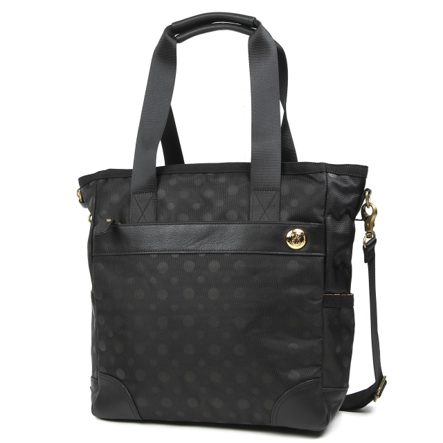 【TONYstyleリュック】<br>牛革付属２WAYトートバッグ<br>～ブラック～