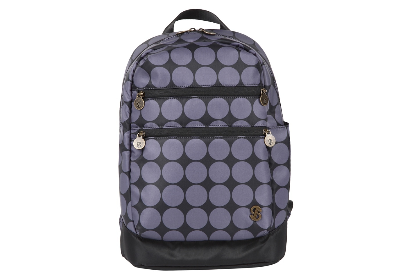 【TONYstyleリュック】<br>レトロドット柄リュック<br>～コスモブラック～