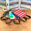 【水玉ドットシンプルトート】A４トート　レッスンバッグ　おでかけ　お散歩バッグ　カラフルドット