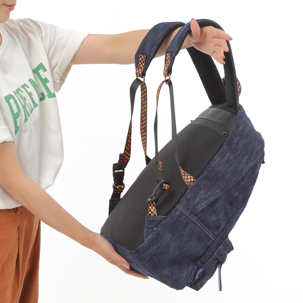 【TONYstyle岡山デニム】<実用新案特許取得> ぴたっリュック（インディゴデニム）リュック バックパック