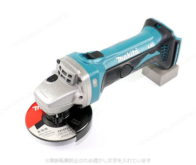 マキタ　18V 充電式ディスクグラインダ　GA402DZ　本体のみ（充電池・充電器・ケース別売）