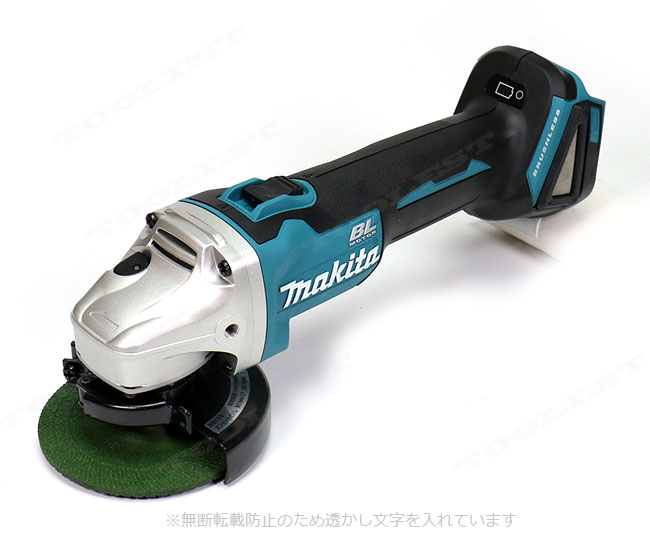 マキタ　18V　100mm 充電式ディスクグラインダ　GA404DZN　本体のみ（充電池・充電器・ケース別売）