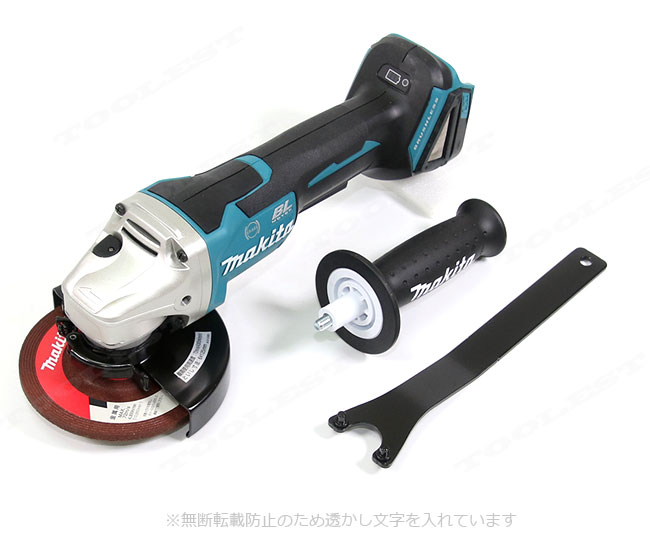 マキタ　18V　125mm　充電式ディスクグラインダ(パドルスイッチ)　GA508DZ　本体のみ（充電池・充電器・ケース別売）※セットばらし品