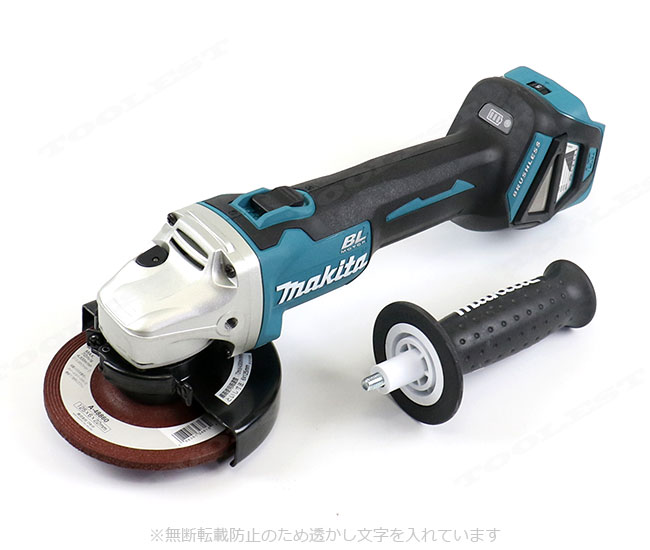 マキタ　18V　125mm　充電式ディスクグラインダ　GA512DZ　本体のみ（充電池・充電器・ケース別売）