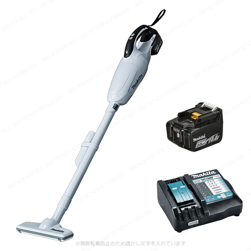 マキタ　14.4V　充電式クリーナ　CL141FDZW　3.0Ah Li-ion充電池(BL1430B)1個　充電器(DC18RF)
