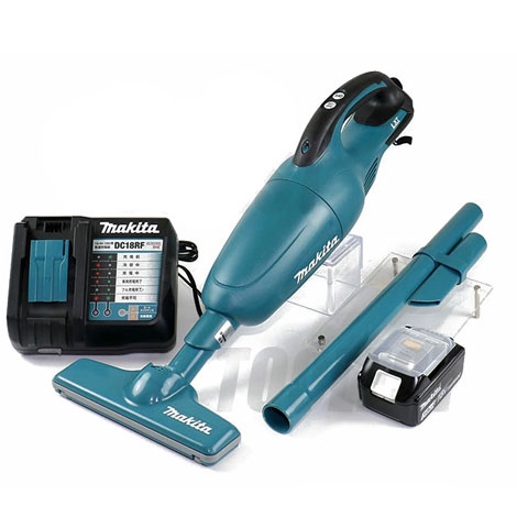 マキタ　18V　充電式クリーナ（青）CL181FDZ　3.0Ah Li-ion電池(BL1830B)1個　急速充電器(DC18RF)