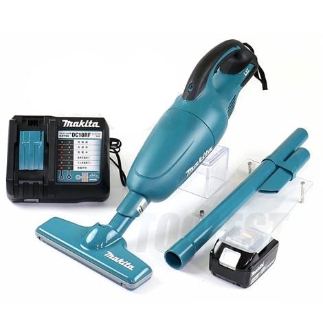 マキタ　18V　充電式（コードレス）クリーナ　CL180FDZ　3.0Ah Li-ion充電池(BL1830B)1個　充電器(DC18RF)