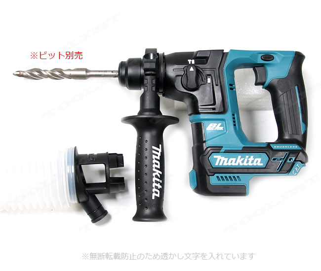 マキタ　10.8V　充電式ハンマドリル　HR166DZK　本体・ケース付（充電池・充電器別売）