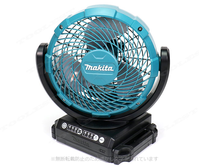 マキタ　14.4V／18V／AC100V　充電式ファン(扇風機)　首振り機能付　CF102DZ　本体のみ（充電池・充電器別売）