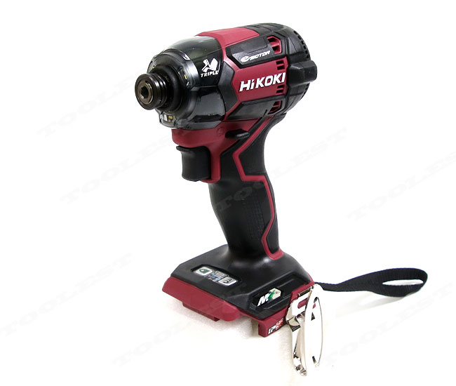 HIKOKI（ハイコーキ）36V インパクトドライバ（フレアレッド）WH36DC(NNR)　本体のみ（充電池・充電器・ケース別売）セットばらし品
