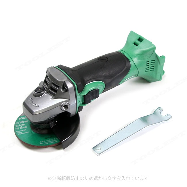 HIKOKI（ハイコーキ）18V　コードレスディスクグラインダ　G18DSL2(NN)　本体のみ（充電池・充電器・ケース別売）