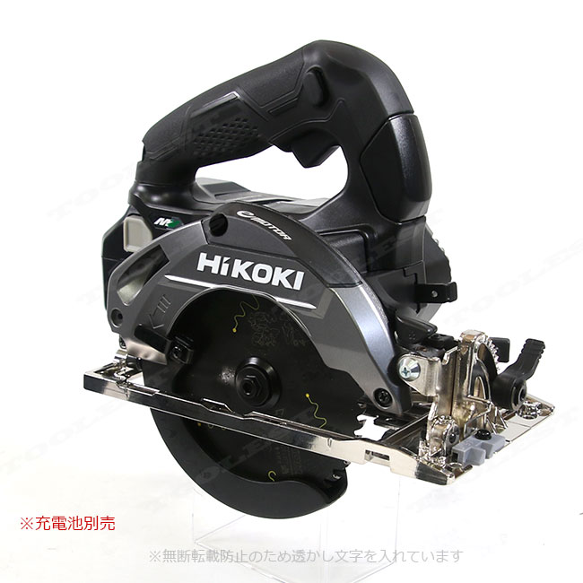 HIKOKI（ハイコーキ）36V　125mmコードレス丸のこ（黒）C3605DA(SK)(NNB)　黒鯱チップソー付　本体のみ（充電池・充電器・ケース別売）