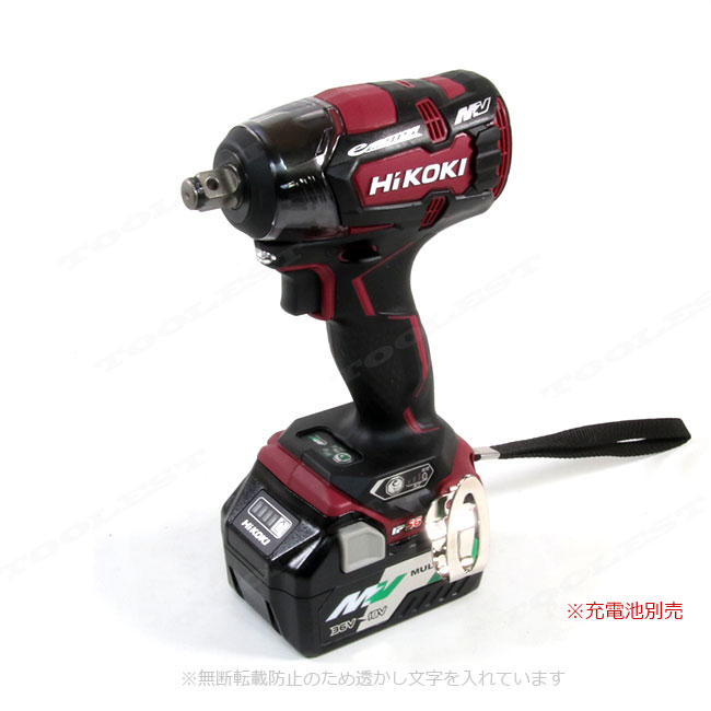 HIKOKI（日立工機）36V コードレスインパクトレンチ（レッド）WR36DC