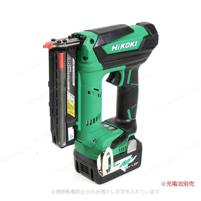HIKOKI（ハイコーキ）18V　コードレスピン釘打機　NP18DSAL(NK)　本体・ケース（充電池・充電器別売）