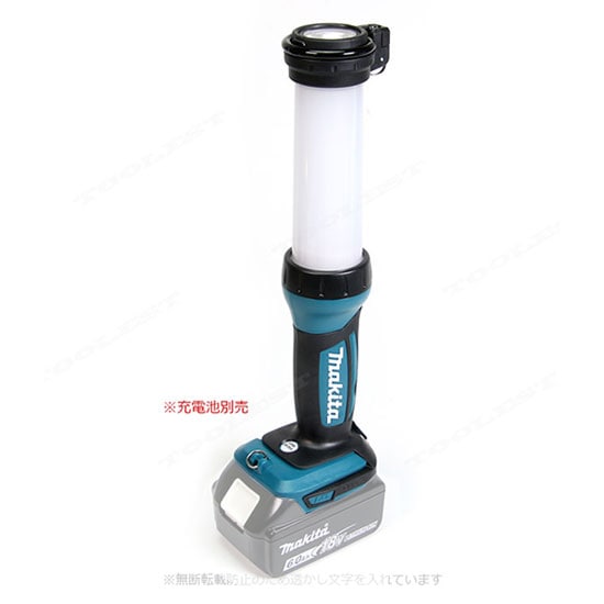 マキタ　14.4V・18V　充電式LEDワークライト　ML807（充電池・充電器別売）／USBアダプタ搭載・スマホ充電可能