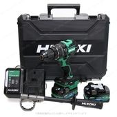 HIKOKI（ハイコーキ）36V　コードレス振動ドライバドリル　DV36DC(2XPSZ)　マルチボルト充電池(BSL36A18BX)2個　充電器(UC18YDL2)　ケース
