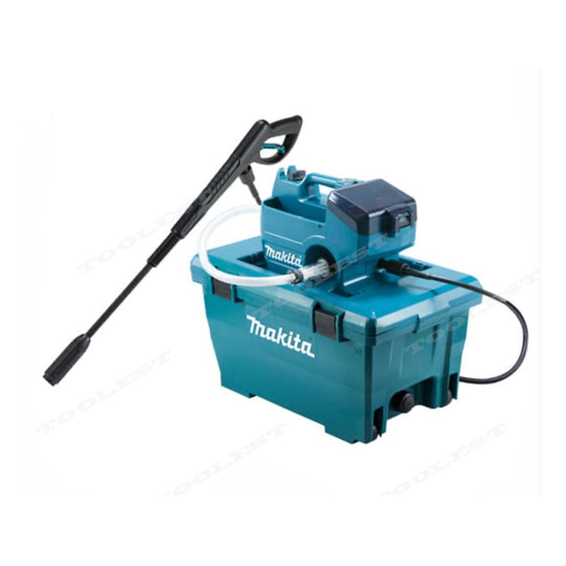 マキタ　36V　充電式高圧洗浄機 　MHW080DPG2　6.0Ah Li-ion(BL1860B)2個　2口急速充電器(DC18RD)　多機能収納ケース