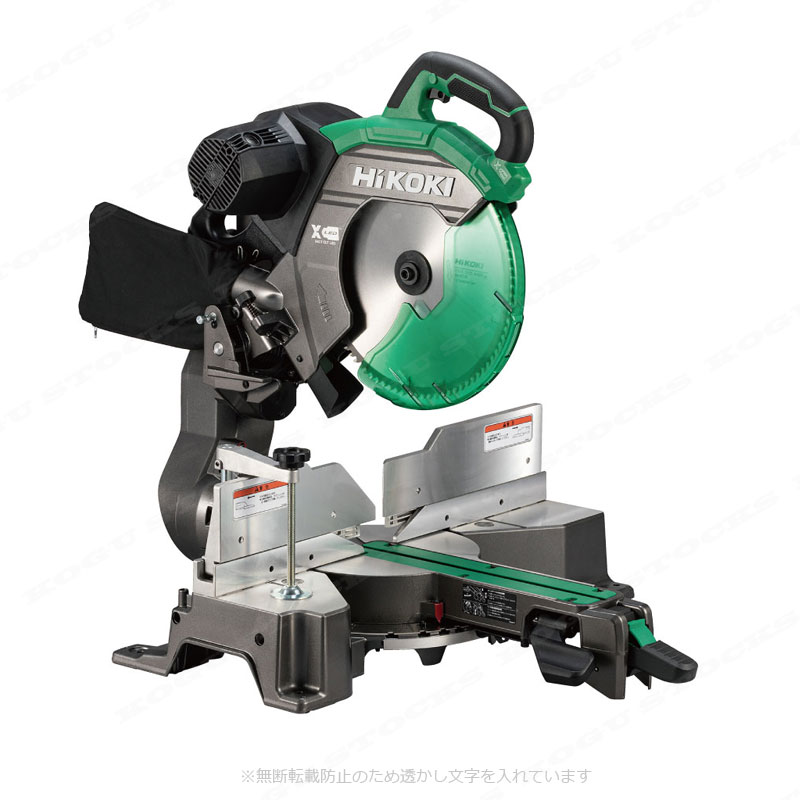 HIKOKI（ハイコーキ）305mm　卓上スライド丸のこ　C12RSH3　チップソー付　レーザーマーカー搭載