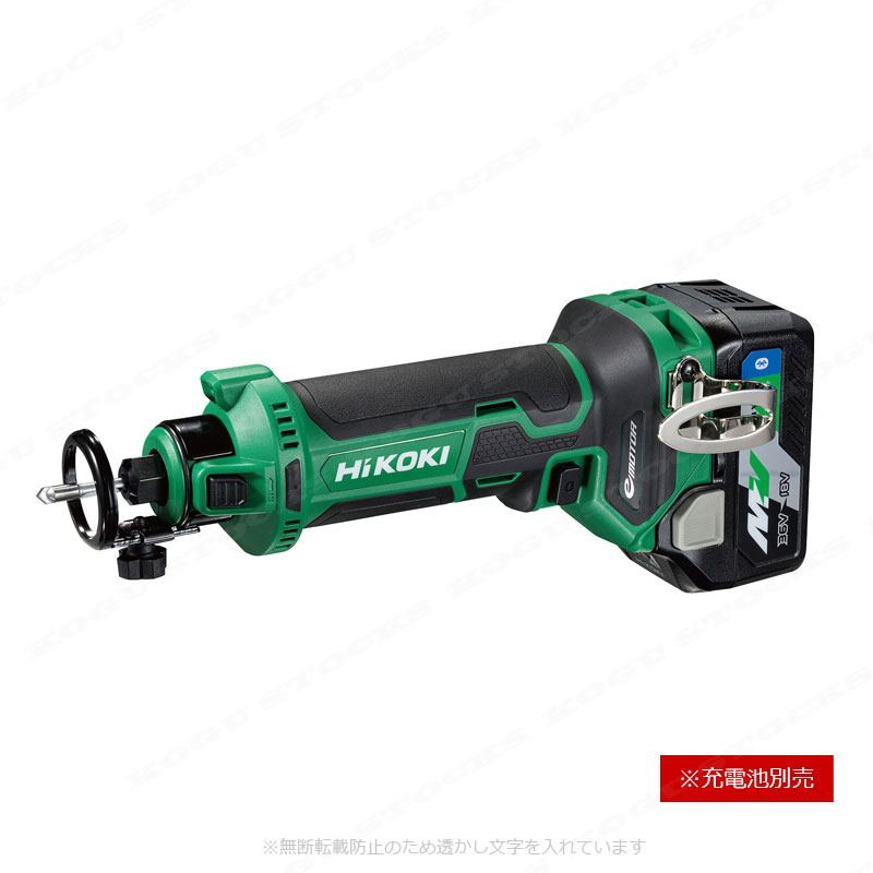 HIKOKI（ハイコーキ）18V コードレスボードトリマ M18DYA(NN)　本体のみ（充電池・充電器・ケース別売）※セットばらし品