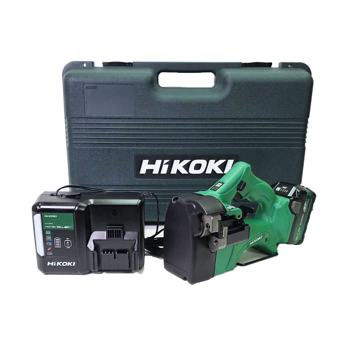 HIKOKI（ハイコーキ）18V コードレス全ネジカッタ　CL18DSAL(LXPKZ)　マルチボルト充電池(BSL36A18X)　充電器(UC18YDL2)　ケース