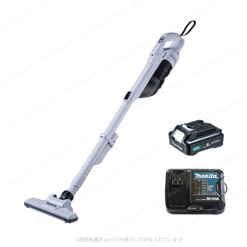 マキタ　10.8V　充電式クリーナ　CL200FDSTW　5.0Ah Li-ion電池(BL1050B)1個　充電器(DC10SA)