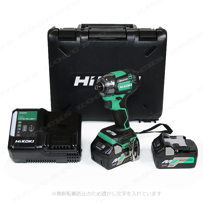 HIKOKI（ハイコーキ）18V コードレスインパクトドライバ WH18DC(2XPZ