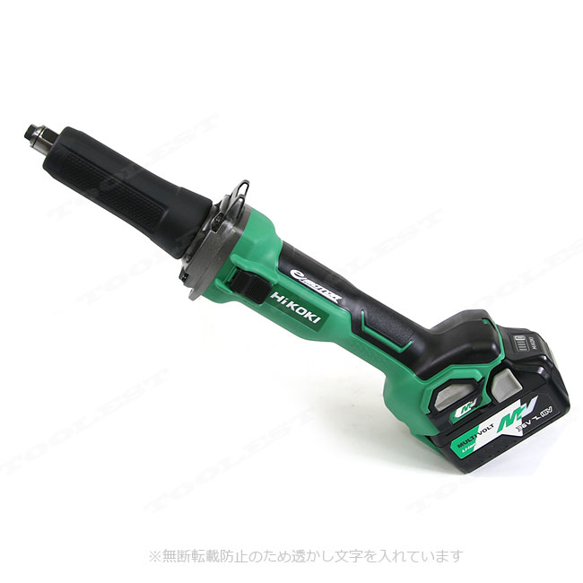 HIKOKI（ハイコーキ）36V　コードレスハンドグラインダ　GP36DA(XP)　マルチボルト充電池(BSL36A18)1個　充電器(UC18YDL2)　ケース