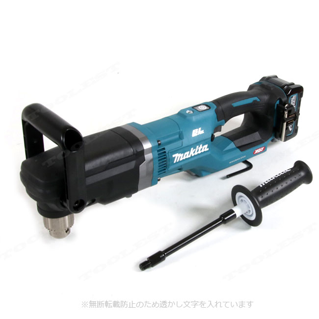 マキタ　40Vmax　充電式アングルドリル　DA001GRDX　Li-ion充電池(BL4025)2個　充電器(DC40RA)　ケース