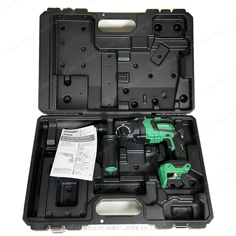 HIKOKI（ハイコーキ）18V コードレスロータリハンマドリル DH18DPC(NN