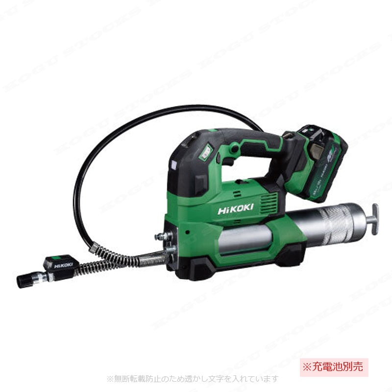 HIKOKI 18V コードレスグリースガン AL18DA(NN) 本体のみ(充電池・充電器別売)