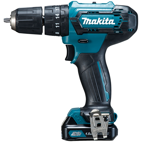 マキタ　10.8V 充電式震動ドライバドリル　HP333DSHX　Li-ion電池(BL1015)2個　充電器(DC10SA)　ケース