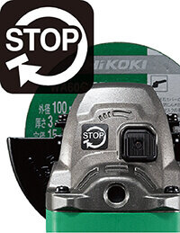 HIKOKI(ハイコーキ)10.8V コードレスディスクグラインダ G1210DA(2LSBK) 4.0Ah Li-ion充電池(BSL1240M)2個 充電器(UC12SL) システムケース