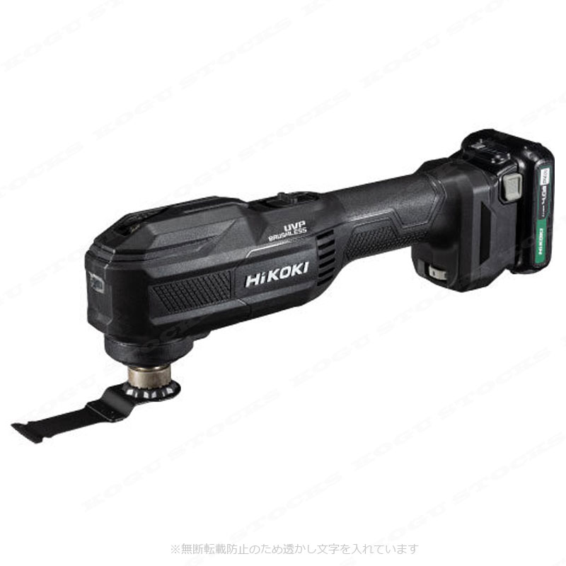 HIKOKI（ハイコーキ）10.8V　コードレスマルチツール　CV12DB(LSB)  Li-ion充電池(BSL1240)1個　充電器(UC12SL)　システムケース