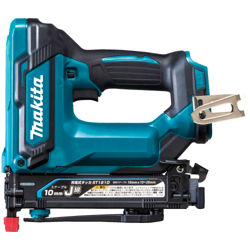 マキタ　18V　充電式タッカ（10mm・Ｊ線）ST121DZK　本体・ケース（充電池・充電器別売）
