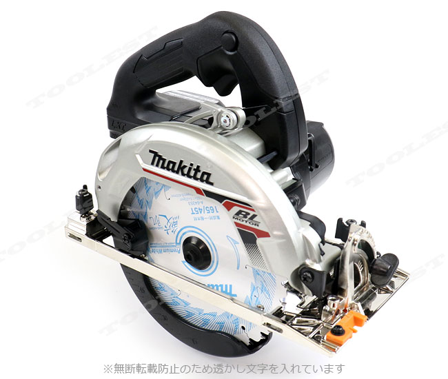 マキタ　18V　165mm　充電式丸のこ　鮫肌チップソー付（黒）HS631DRGXSB　6.0Ah Li-ion電池(BL1860B)2個　充電器(DC18RF)　ケース