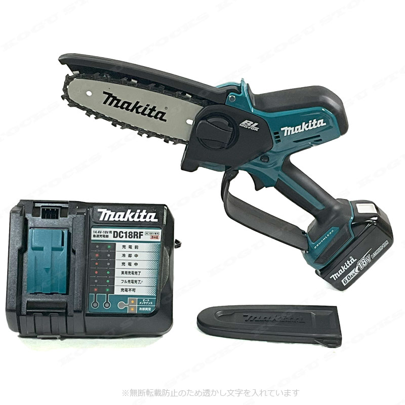 マキタ 18V 150mm 充電式ハンディソー MUC150DRG 6.0Ah Li-ion充電池(BL1860B)1個 充電器(DC18RF)
