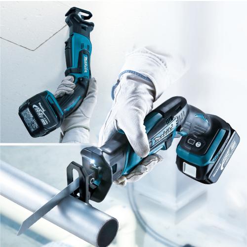 マキタ　18V　充電式レシプロソー　JR184DRG　6.0Ah Li-ion電池(BL1860B)1個　充電器(DC18RF)　ケース