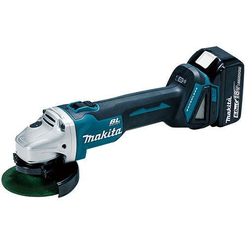 マキタ 18V 100mm充電式ディスクグラインダ GA404DRGXN 6.0Ah Li-ion電池(BL1860B)2個 充電器(DC18RF) ケース