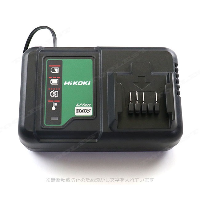 HIKOKI（ハイコーキ）10.8V　コードレスピン釘打機　NP1235DA (LS)　4.0Ah Li-ion充電池(BSL1240M)1個　充電器(UC12SL)　ケース