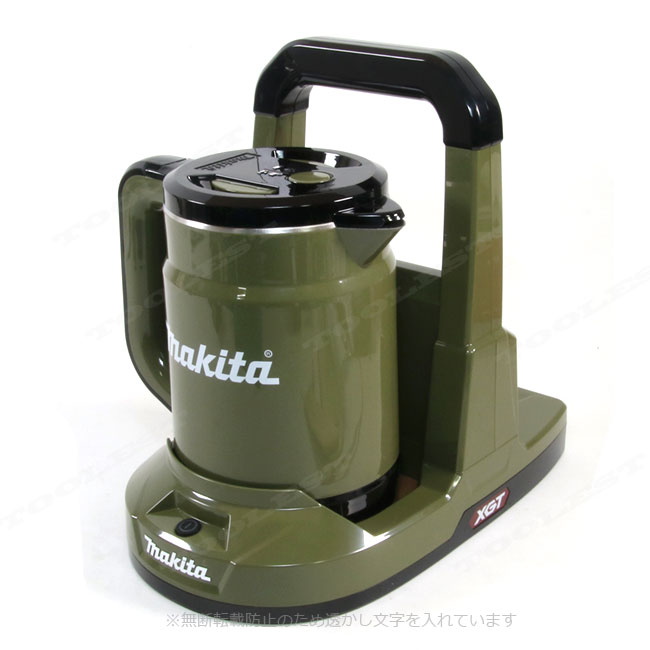  マキタ　40Vmax　充電式ケトル（オリーブ）KT001GZO　※充電池別売
