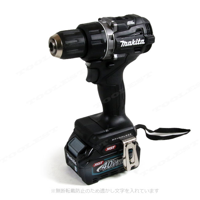 マキタ　40Vmax　充電式ドライバドリル（黒）DF002GRDXB　Li-ion充電池(BL4025)2個　充電器(DC40RA)　ケース