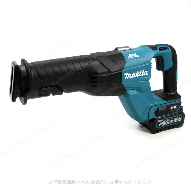 マキタ　40Vmax　充電式レシプロソー　JR001GRDX　2.5Ah Li-ion充電池(BL4025)2個　充電器(DC40RA)　ケース