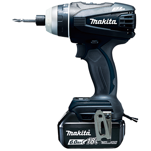 マキタ　18V　充電式４モードインパクトドライバ　TP141DRGXB　Li-ion電池(BL1860B)2個　充電器(DC18RF)　新型ケース(黒)