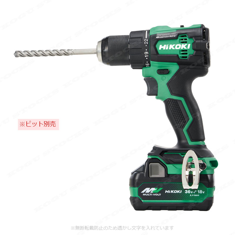 HIKOKI（ハイコーキ） 18V コードレス振動ドライバドリル DV18DE