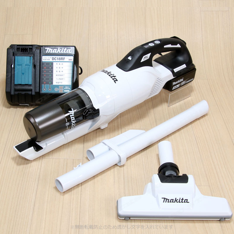 Makita - マキタ 充電式クリーナー CL281FD(青)本体+充電器+電池BL1830B マキタ CL280FD CL281FD 充電式クリーナー 【新色：ブルー / 青