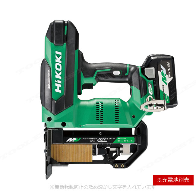 HIKOKI（ハイコーキ）36V　コードレスフロア用タッカ　N3604DM(NNK)　本体・ケース（充電池・充電器別売）